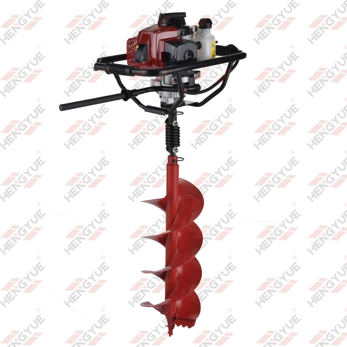 63/68cc Popular Model Earth Auger with Quick Stop Clutch Drum 